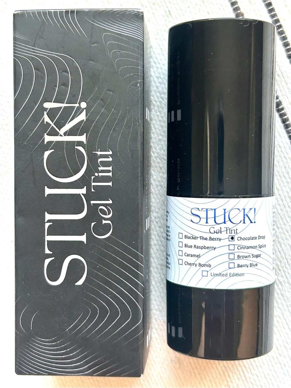Savvy Creations STUCK! Gel Tint Chocolate Drop Brow Tint Eyebrow Stain NIB